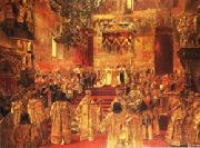 Henri Gervex The Coronation  of Nicholas II china oil painting reproduction